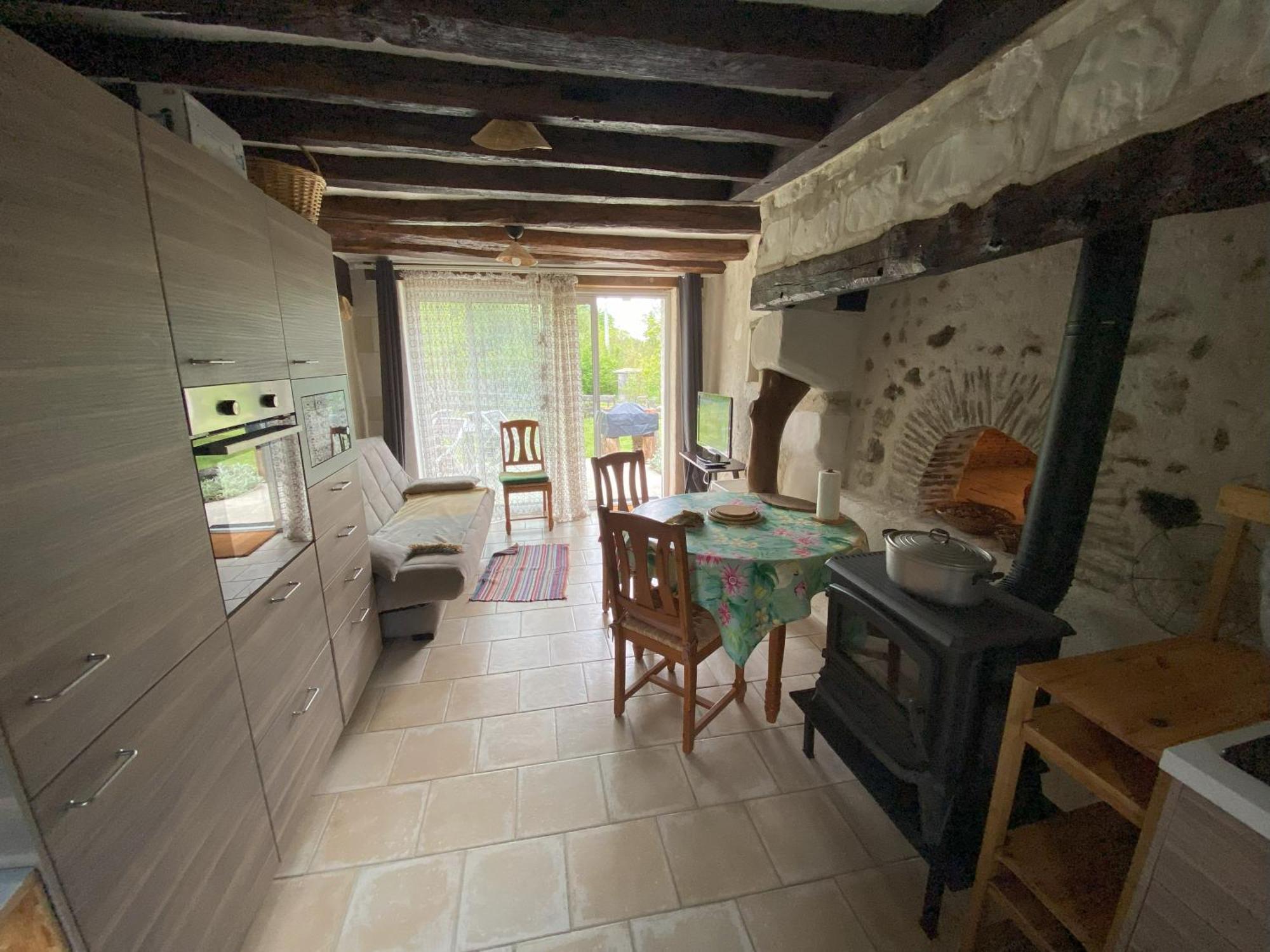 Au Chene Gauthier Villa Pouillé Exteriör bild
