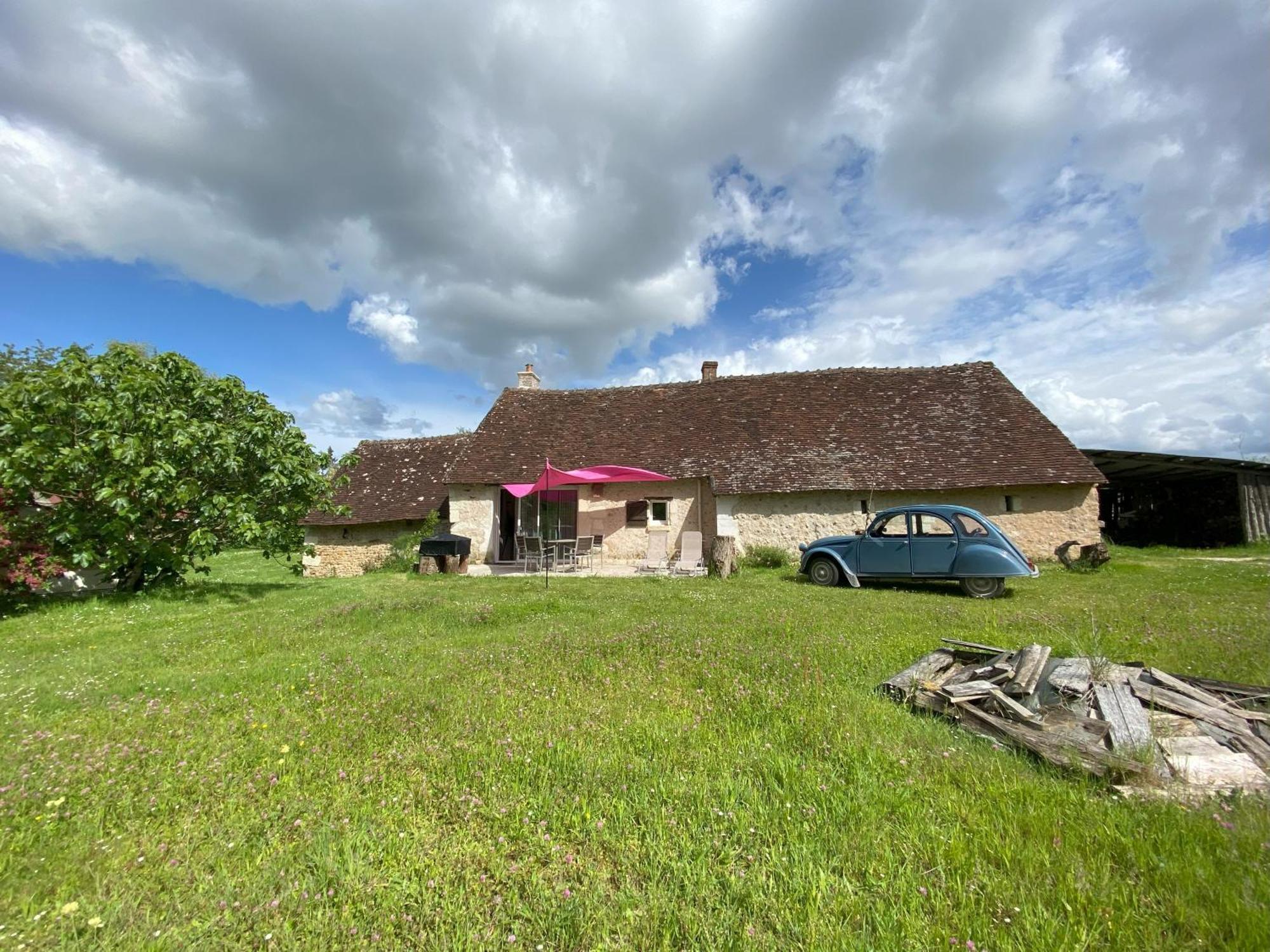 Au Chene Gauthier Villa Pouillé Exteriör bild